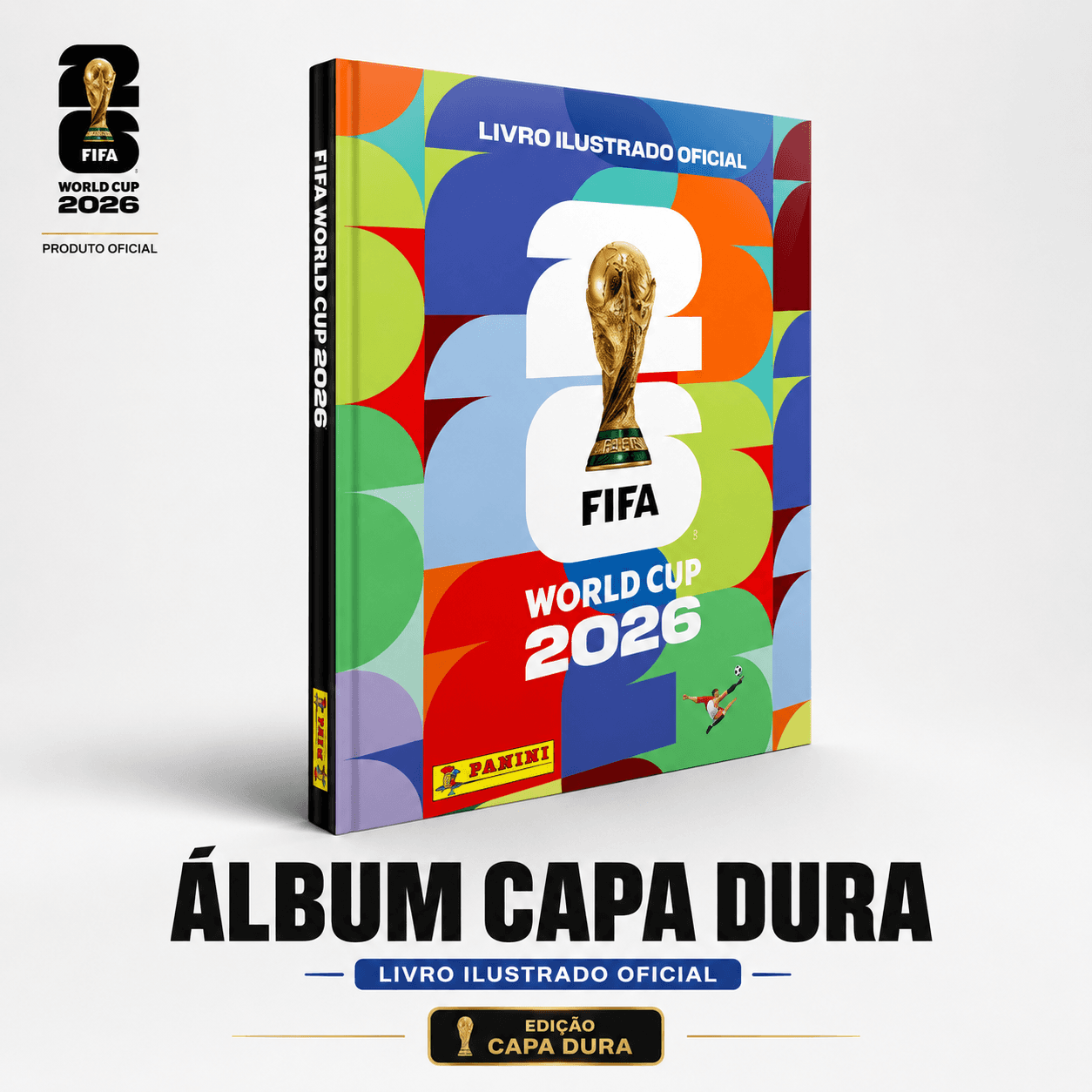 Álbum Copa 2026 capa dura