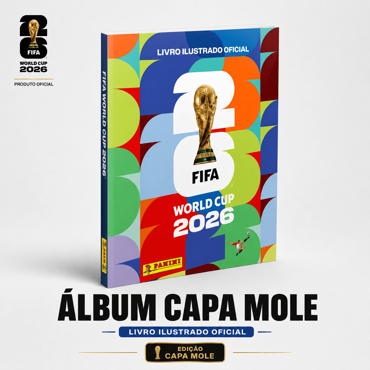 Álbum Copa 2026 capa mole